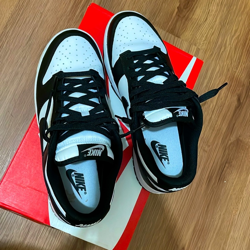 Nike Black and White Dunks